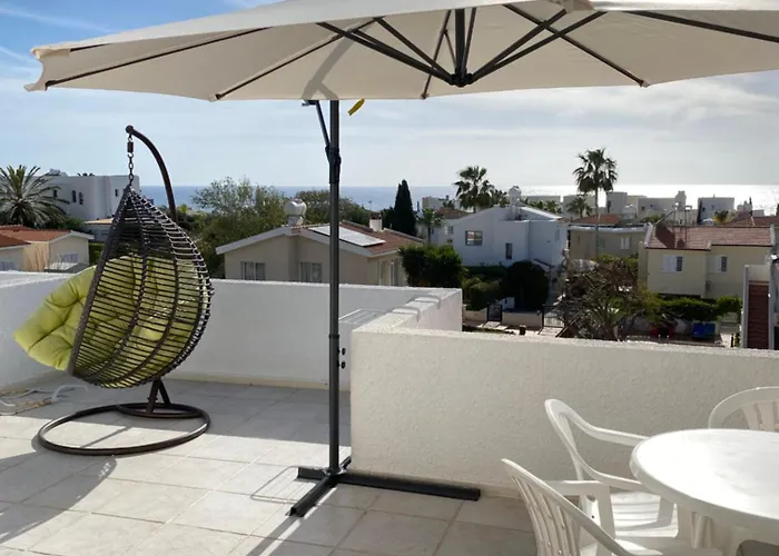 260 M To Beach, Sea&sunset View Terrasa * Klorakas