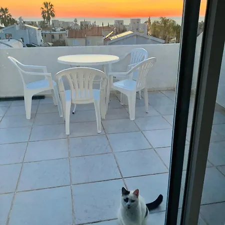 260 M To Beach, Sea&sunset View Terrasa * Klorakas