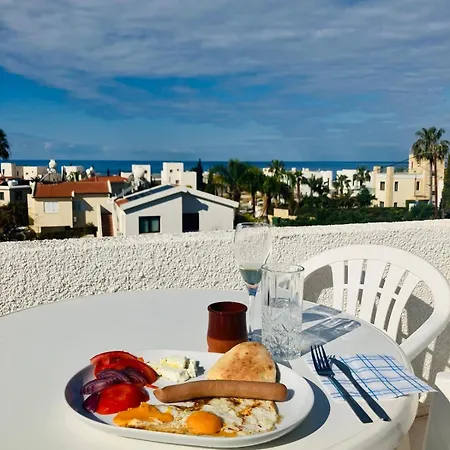 260 M To Beach, Sea&sunset View Terrasa Klorakas
